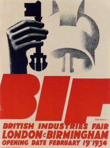 PURVIS Tom 1888-1959,BIF BRITISH INDUSTRIES FAIR,1934,Swann Galleries US 2015-08-05