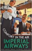 PURVIS Tom 1888-1959,IMPERIAL AIRWAYS, COMFORT IN THE AIR,1937,Christie's GB 2014-05-21