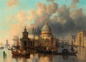 PUTTNER Josef Carl Berthold 1821-1881,Venedig,1860,Palais Dorotheum AT 2023-06-26