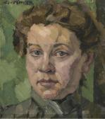 PUTTNER Walter 1872-1953,Bildnis einer Dame.
 Öl auf Leinwand, auf Malkarto,Karl & Faber 2007-05-24