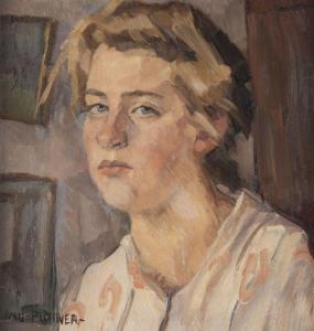 PUTTNER Walter 1872-1953,Portrait of a woman,Hargesheimer Kunstauktionen DE 2022-09-07