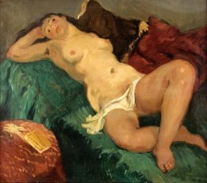 PUTZ karel 1908,Odpočívající dívka,1935,Art Consulting CZ 2012-03-18