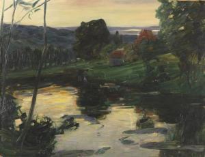 PUTZ Leo 1869-1940,Meran Landschaft an den Osterseen,Ketterer DE 2016-06-09