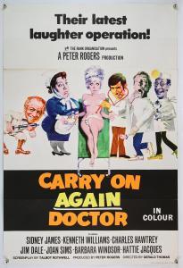 Putzu Arnaldo 1927-2012,Carry On Again Doctor (1969) UK,Ewbank Auctions GB 2024-02-02