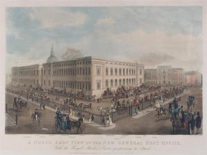 PYALL Henry 1795-1833,A North East view of the New General Post Office,Woolley & Wallis 2009-09-02