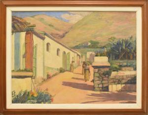 PYCKE Francois 1890-1970,Vue de Tenerife,Rops BE 2019-10-06