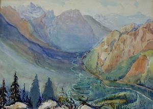 PYE Fred 1882-1964,Alberta Landscapes,Westbridge CA 2014-03-23