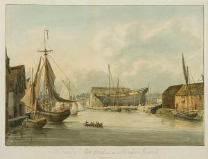 PYKE Celia,'A view of Ipswich taken from the cliff athigh water',1801,Bonhams GB 2010-12-02