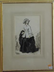 PYM Roland 1800-1900,Elegant Lady in hunting attire,Fonsie Mealy Auctioneers IE 2015-10-06