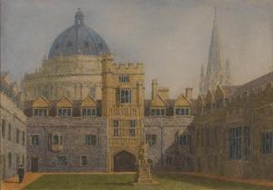 PYNE George 1800-1884,Brasenose College, Oxford,Bellmans Fine Art Auctioneers GB 2022-10-11