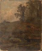 PYNE Robert Lorrdine 1836-1905,A BIT ON THE BRONX RIVER,1884,Stair Galleries US 2009-09-12