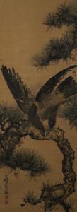 QI FENG Gao,Eagle on pine tree,888auctions CA 2014-02-13