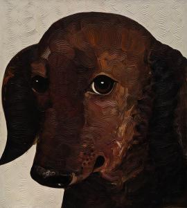 QI YIN 1962,DOG NO. 9,2000,Sotheby's GB 2014-10-06