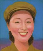 QI ZHILONG 1962,CHINA GIRL SERIES 2001 NO.2,2001,Sotheby's GB 2012-04-02