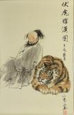 QIAN Zhang Zheng,Lohan with tiger,888auctions CA 2013-02-14