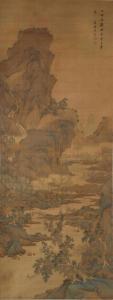 QIAO MU 1920-2002,Blue and Green Landscape in the Manner of Li Cheng,1685,Bonhams GB 2017-03-13
