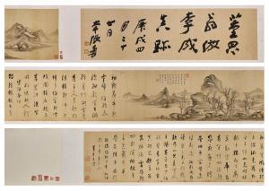 QICHANG DONG 1555-1636,Winter Landscape,1613,Sotheby's GB 2024-04-07