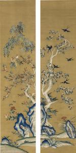 QING DYNASTY 1644-1912,BIRD AND FLOWER,Sotheby's GB 2016-10-05