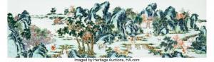 QING DYNASTY 1644-1912,Landscape,Heritage US 2019-09-09