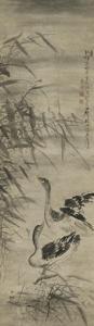 QIPEI GAO 1660-1734,Geese and Weeds,Christie's GB 2023-12-02