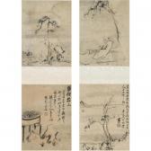 QIPEI GAO 1660-1734,LANDSCAPE AND FIGURES,1727,Sotheby's GB 2007-11-07