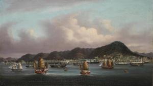 QUA YOU 1845-1885,The Harbour, Hong Kong,Bonhams GB 2014-10-09