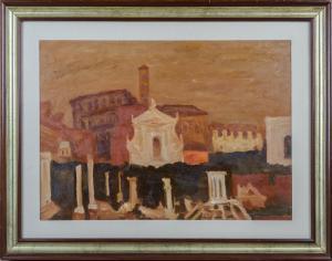 QUAGLIA Carlo 1903-1970,Foro romano,Wannenes Art Auctions IT 2024-03-14