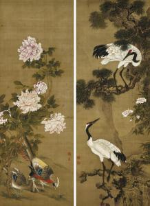 QUAN SHEN 1682-1762,Birds and Flowers,Christie's GB 2022-12-03