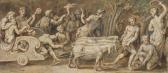 QUELLINUS Erasmus II 1607-1678,A Bacchic procession,Christie's GB 2019-07-02