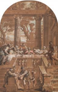 QUELLINUS Jan Erasmus Ceder 1634-1715,The last supper,1689,Palais Dorotheum AT 2021-04-22