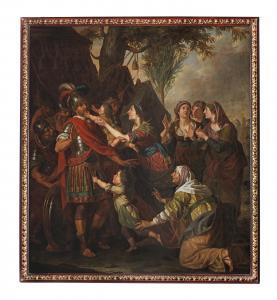 QUELLINUS Jan Erasmus Ceder 1634-1715,Volumnia before Coriolanus,Bonhams GB 2020-12-17