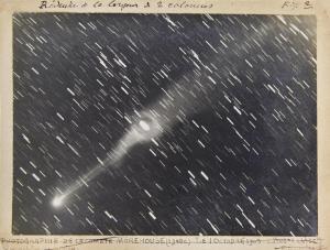 QUENISSET FERNAND 1872-1951,Photographie de la Comète Morehouse,1908,Bonhams GB 2014-10-22