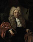 QUINKHARD Jan Maurits,Portrait of a gentleman, three-quarter-length, in ,1727,Christie's 2010-11-09