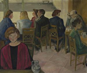 RàFOLS josep maria,Café de la Rambla,1948,Balclis ES 2017-07-13