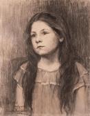 RáCZ KOVáCH Margit 1870,Portrait of a girl,1904,Nagyhazi galeria HU 2016-12-13