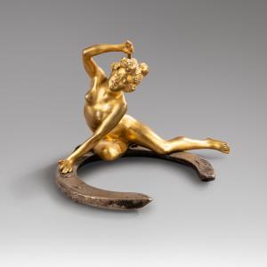 RÉCIPON Georges 1860-1920,Le Porte-bonheur (The Good Luck Charm ),Sotheby's GB 2023-06-14