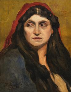 RÉGNAULT Henri 1843-1871,Spanish Woman,1869,Sotheby's GB 2023-05-24