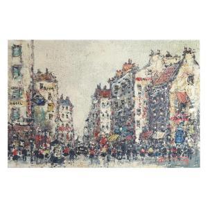 RÉMY Jean 1893,Parisian Street Scene,Kodner Galleries US 2020-10-21