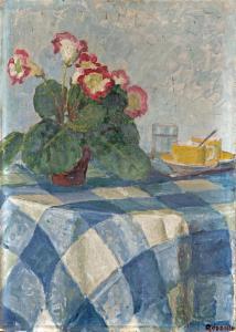 RóZSAFFY Dezső 1877-1937,English geranium,Nagyhazi galeria HU 2015-05-27