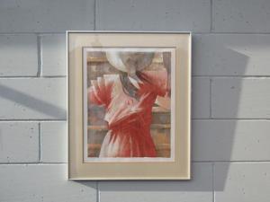 RAAB Oliver 1955,Girl in a red dress,TW Gaze GB 2021-11-25