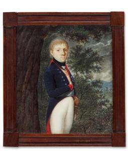 RAABE Joseph, Karl J 1780-1845,Portrait of a Knight of Malta,1801,Sotheby's GB 2021-04-28