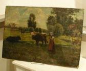 RABAL 1800-1900,A COWGIRL AND HER HERD,Freeman US 2001-06-22