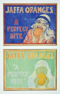 RABAN Zeev 1890-1970,Jaffa Oranges,Tiroche IL 2016-06-25