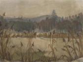 RABAS Vaclav 1885-1954,A Pond in the Wintertime,Palais Dorotheum AT 2016-09-24