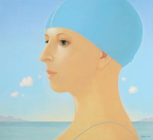 RABBOW Heinz 1940,Swimmer with Blue Cap,2005,Sotheby's GB 2023-07-19