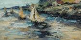 RABBY Jim 1947,Sails on Blue Water,Simpson Galleries US 2013-05-05