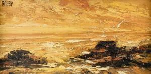 RABBY Jim 1947,Sundown at Padre,1975,Simpson Galleries US 2022-10-01