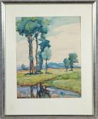 RABENAU N.V,Treed landscape,1939,Ruggiero Associates US 2009-05-07