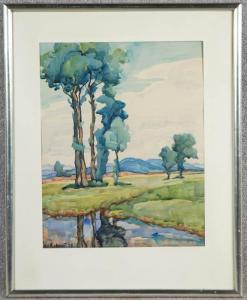 RABENAU N.V,treed landscape,1939,Ruggiero Associates US 2010-06-10