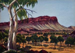 RABERABA Henoch 1914-1975,Escarpment, Mt. Connor, Central Australia,Elder Fine Art AU 2011-09-25